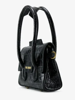 Colette XS Alligator - Jet Black