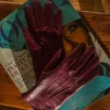 Gloves Women - Burgundy