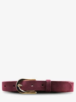 LaCeinture Magnifique Nubuck - 25mm - Plum