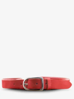 LaCeinture Magnifique Nubuck - 25mm - Carmine Red