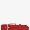 LaCeinture Magnifique Nubuck - 40mm - Carmine Red