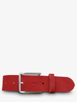 LaCeinture Magnifique Nubuck - 40mm - Carmine Red