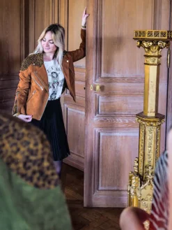 LePerfecto - Leopard Light Brown Cognac