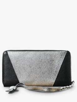 LePortefeuille Charlotte - Silver Black