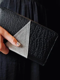 LePortefeuille Charlotte - Silver Black