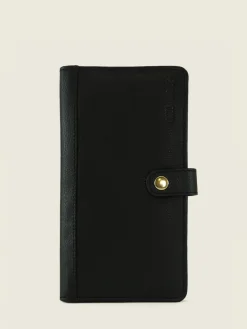 LePortefeuille Charlotte N°2 Art Deco - Black