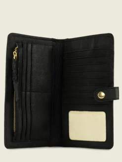 LePortefeuille Charlotte N°2 Art Deco - Black