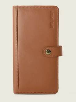 LePortefeuille Charlotte N°2 Art Deco - Caramel