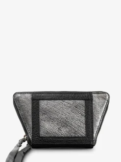 LePortefeuille Emma - Silver Black