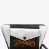 LePortefeuille Emma Leopard - Black White