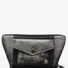 LePortefeuille Emma Python - Silver Black