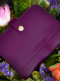 LePortefeuille Jeanne Art Deco - Zinzolin