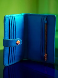 LePortefeuille Jeanne Neon - Blue