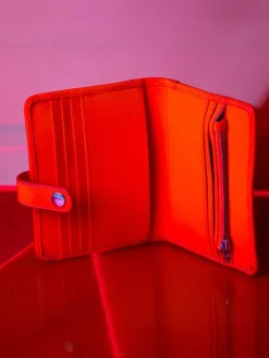 LePortefeuille Jeanne Neon - Orange