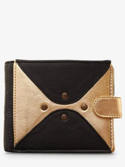 LePortefeuille Louise - Black Gold