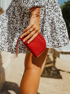 LePortefeuille Manon - Carmine Red