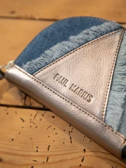 LePortefeuille Manon - Denim / Steel