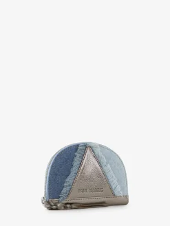 LePortefeuille Manon - Denim / Steel