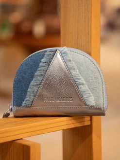 LePortefeuille Manon - Denim / Steel