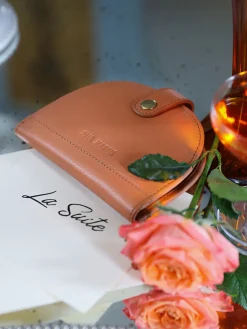 LePortefeuille Manon N°2 Art Deco - Caramel