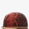 LePortefeuille Manon Python - Garnet Red