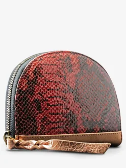 LePortefeuille Manon Python - Garnet Red