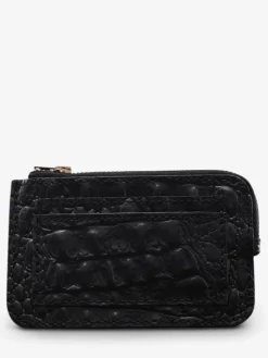 LePorte-monnaie AUGUSTIN Caïman - Black