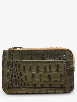 LePorte-monnaie AUGUSTIN Caïman - Khaki