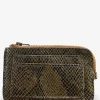 LePorte-monnaie AUGUSTIN Python - Khaki