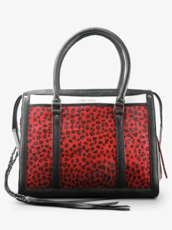 LeRive Droite - L - Leopard - Black Red