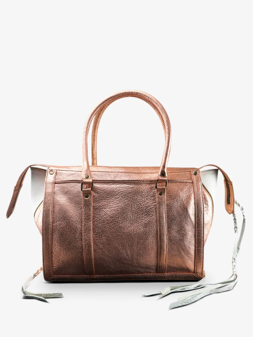 LeRive Droite - L - Rose Gold White