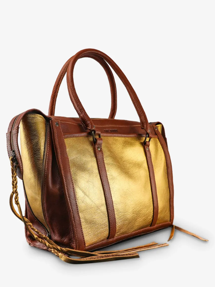 LeRive Droite - M - Light Brown Gold