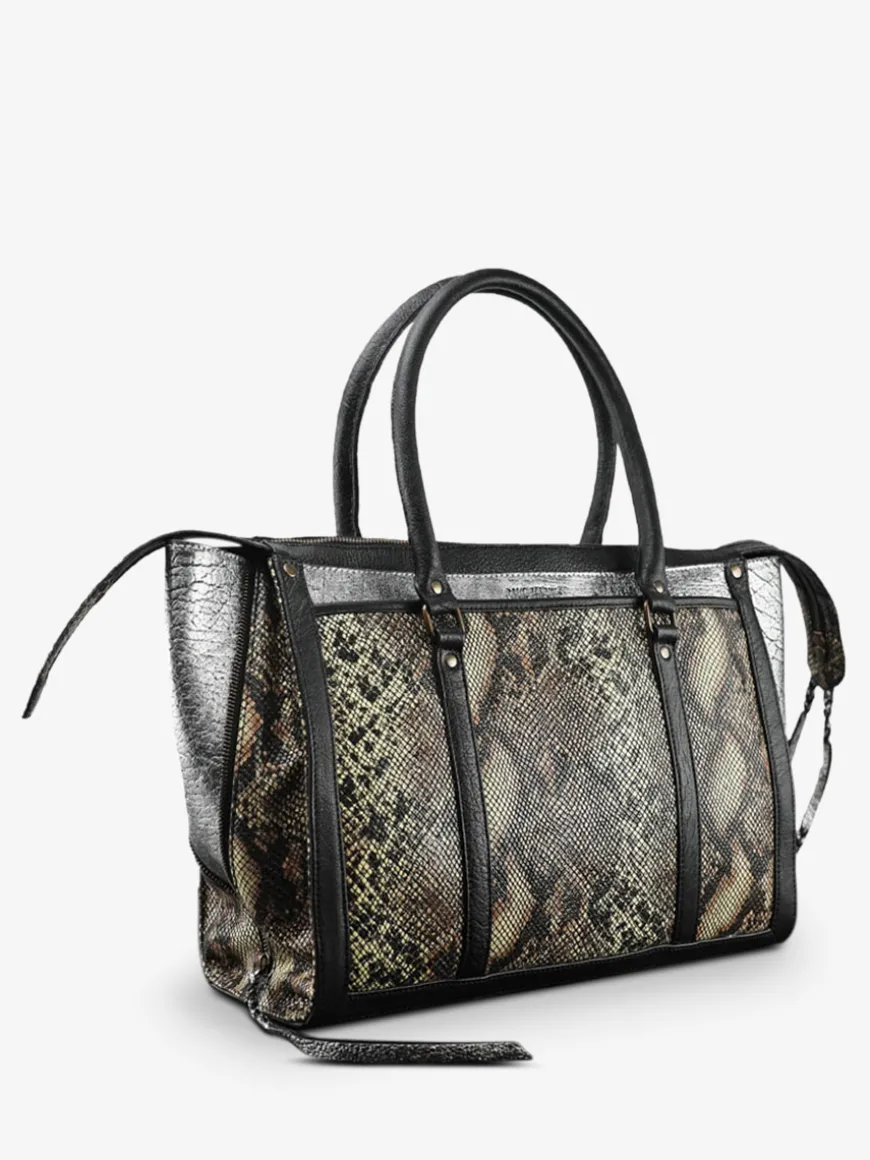 LeRive Droite - M - Python - Silver Black