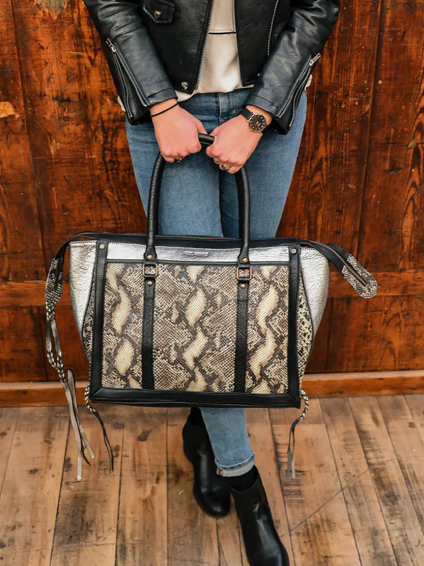 LeRive Droite - M - Python - Silver Black