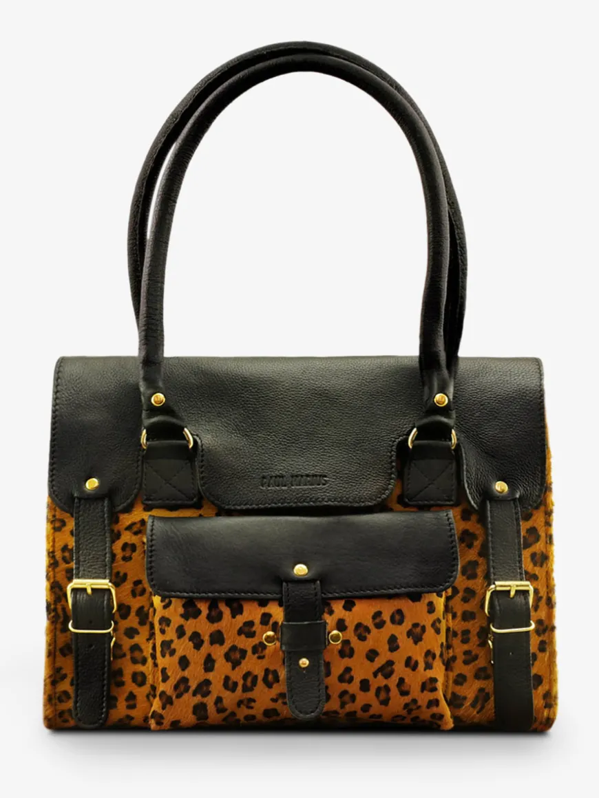 LeRive Gauche - M - Black / Leopard