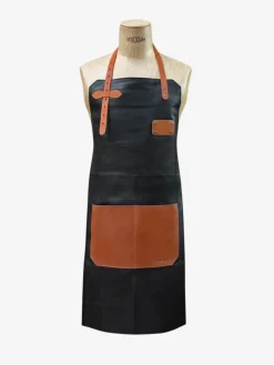LeTablier En Cuir - Black