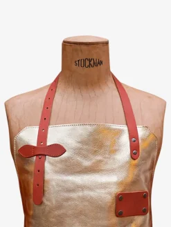 LeTablier En Cuir - Gold