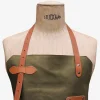 LeTablier En Cuir - Khaki
