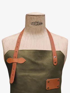 LeTablier En Cuir - Khaki