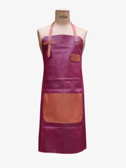 LeTablier En Cuir - Plum