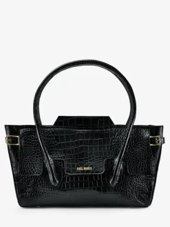 Madeleine Alligator - Jet Black