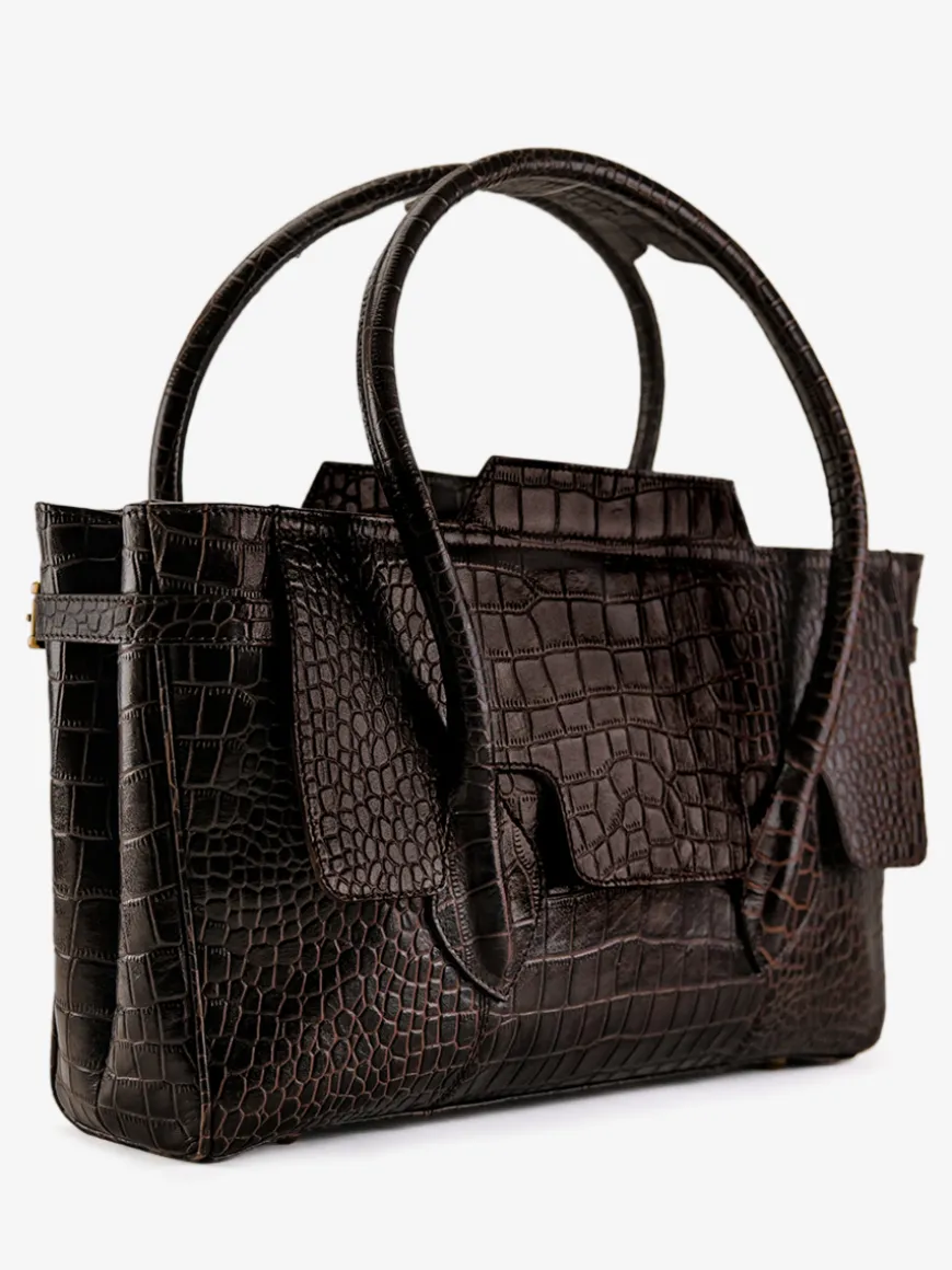 Madeleine Alligator - Tiger's Eye