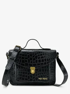 Mademoiselle George Alligator - Jet Black