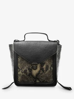 Mistinguette Python - Silver / Black