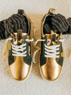 PM002 - Khaki Gold Canvas Camouflage