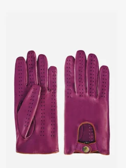 Racing Gloves Women - Zinzolin / Light Brown