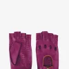 Racing Mittens Women - Zinzolin / Light Brown
