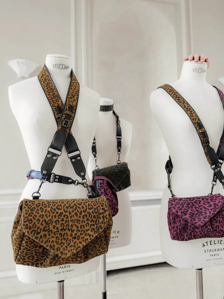 Suzon M Leopard - Plum